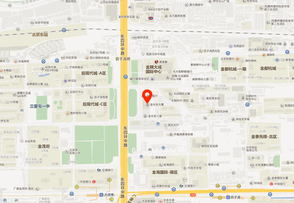 金长安大厦位置地图